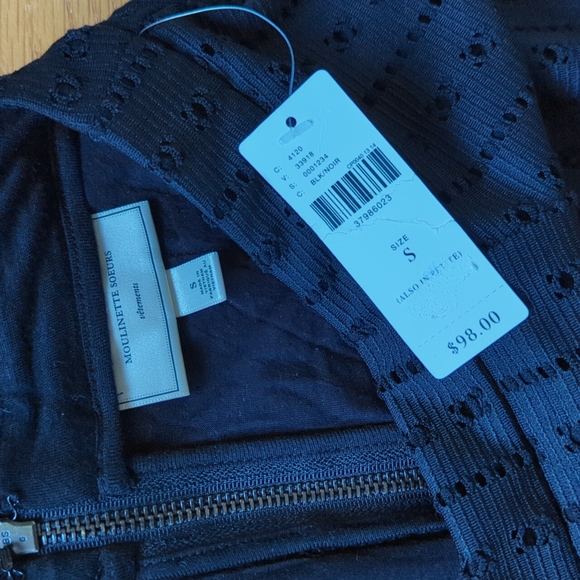 NWT Moulinette Soeurs Anthropologie Eyelet Ruffle Skirt size small - Picture 6 of 11